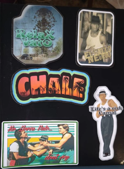 Chicano Culture Sticker Set, Blood in Blood out