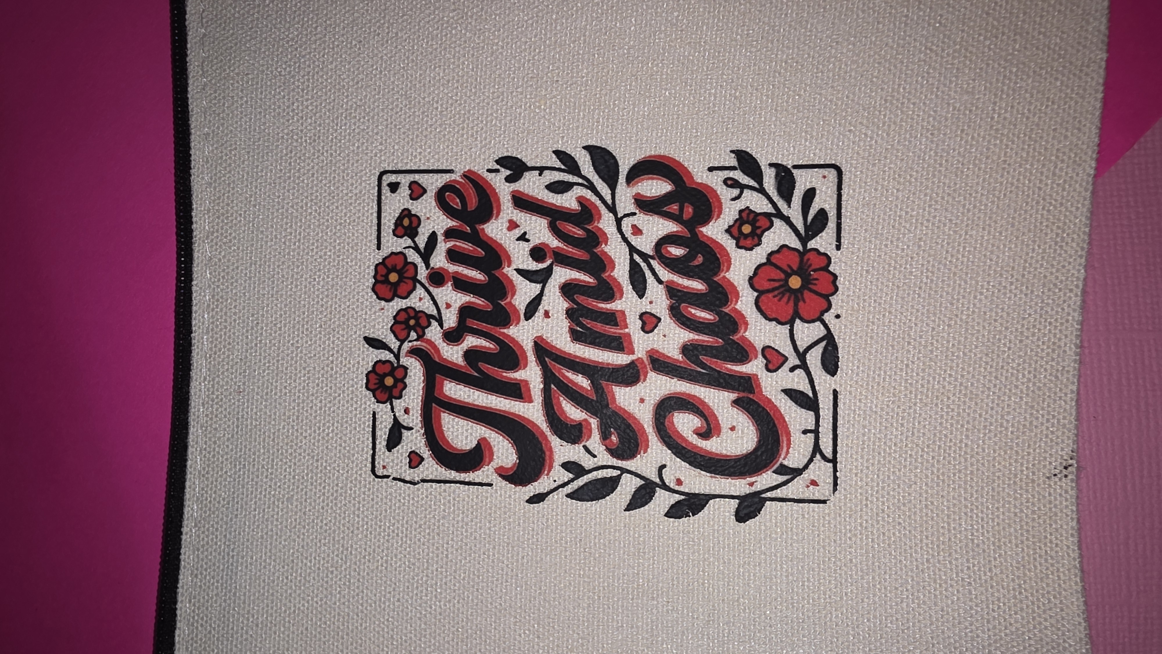 Thrive Amid Chaos Zipper Pouch