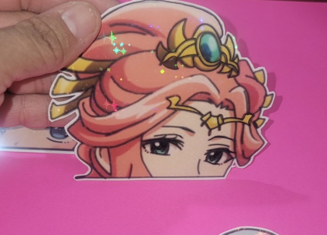 Anime Apothecary  Character Head Stickers