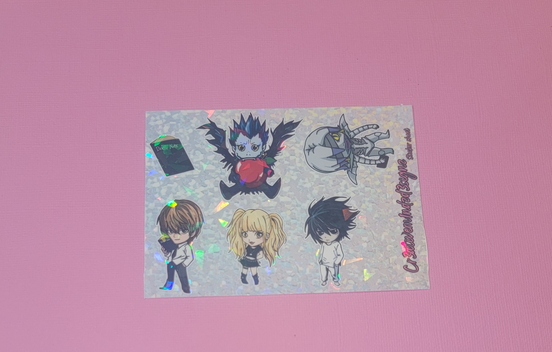 D.N  Anime Chibi Stickers