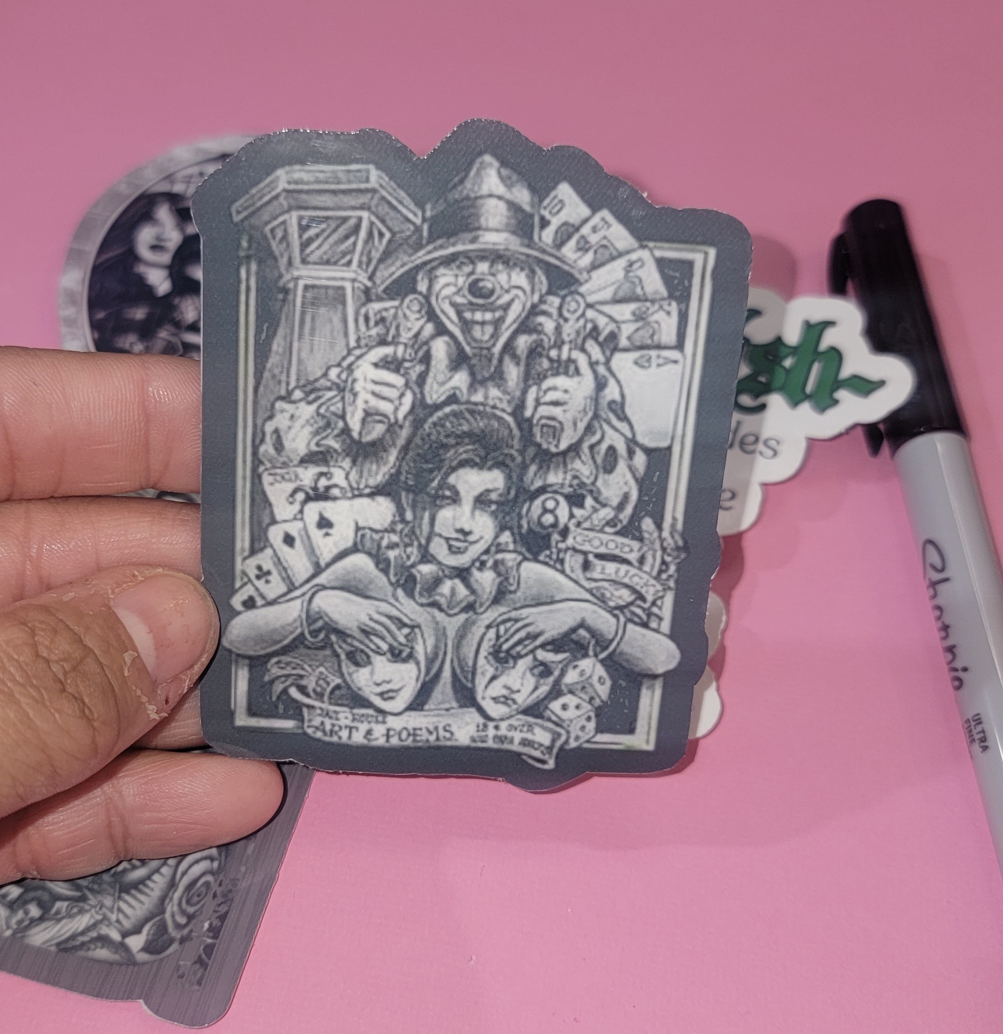 Unique Cultural Art Stickers