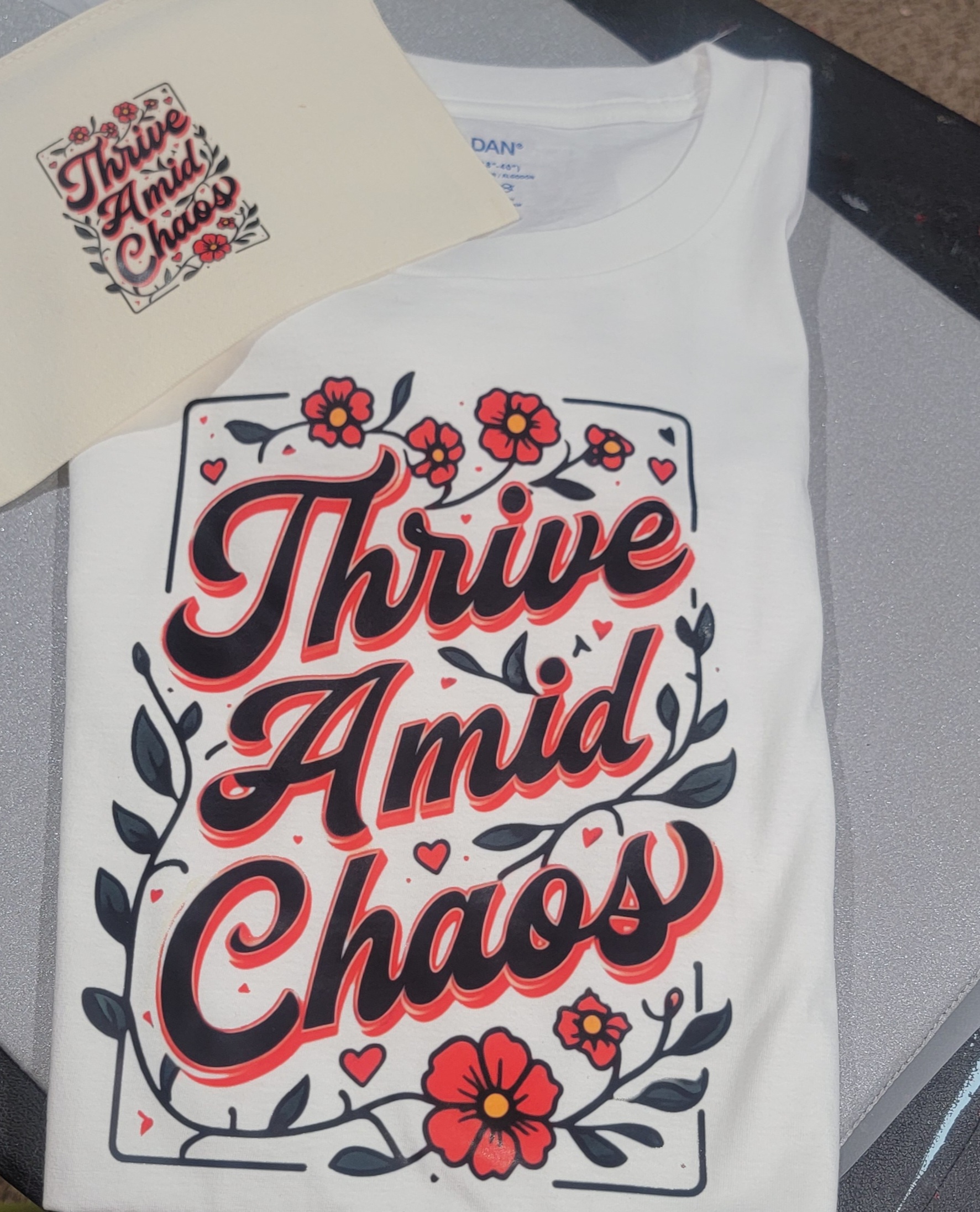 Thrive Amid Chaos Zipper Pouch