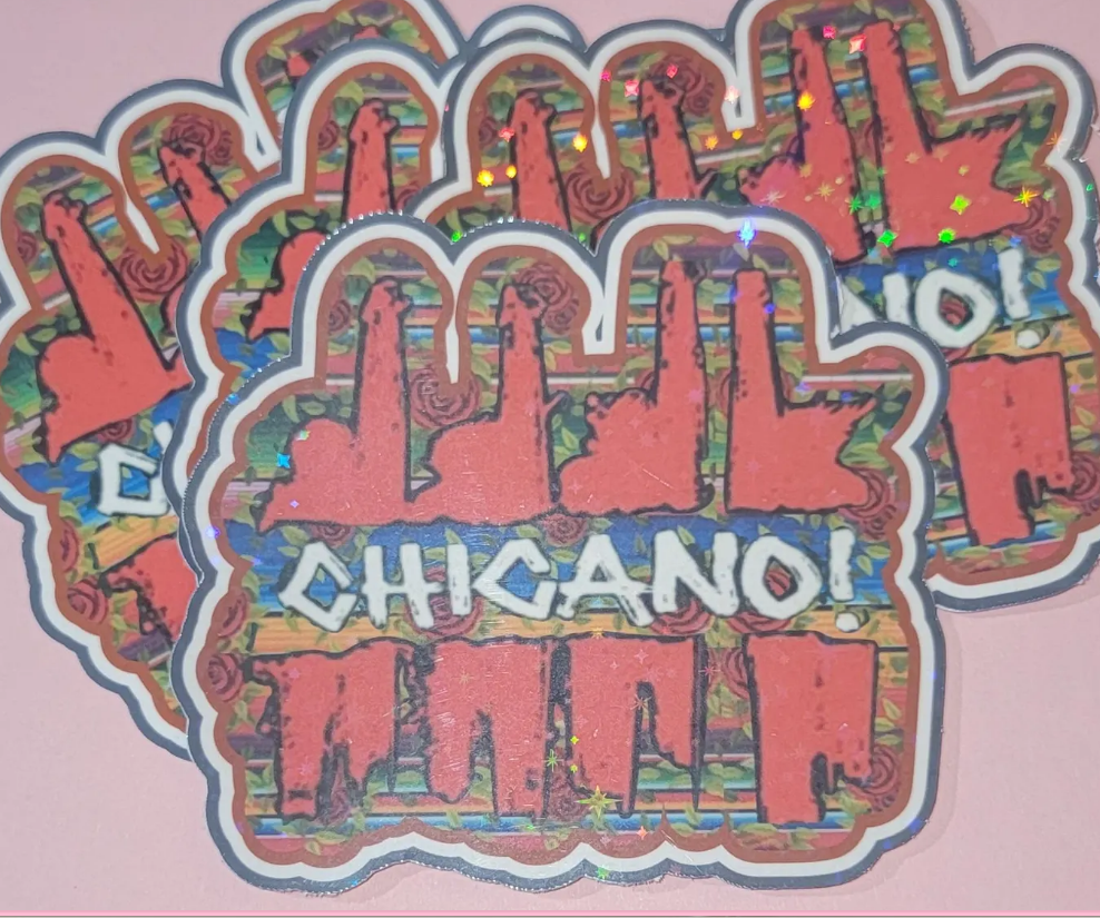 Chicano! together we stand Sticker