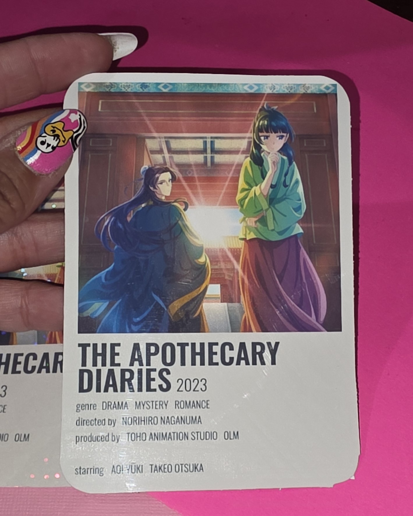 The Apothecary Vinyl laminated sticker