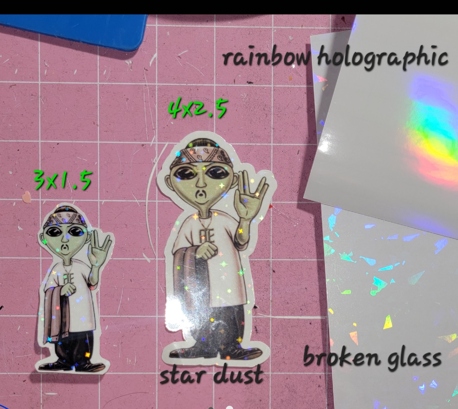 Customized homie sticker of you 