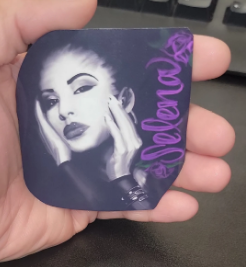 Selena Vinyl stickers