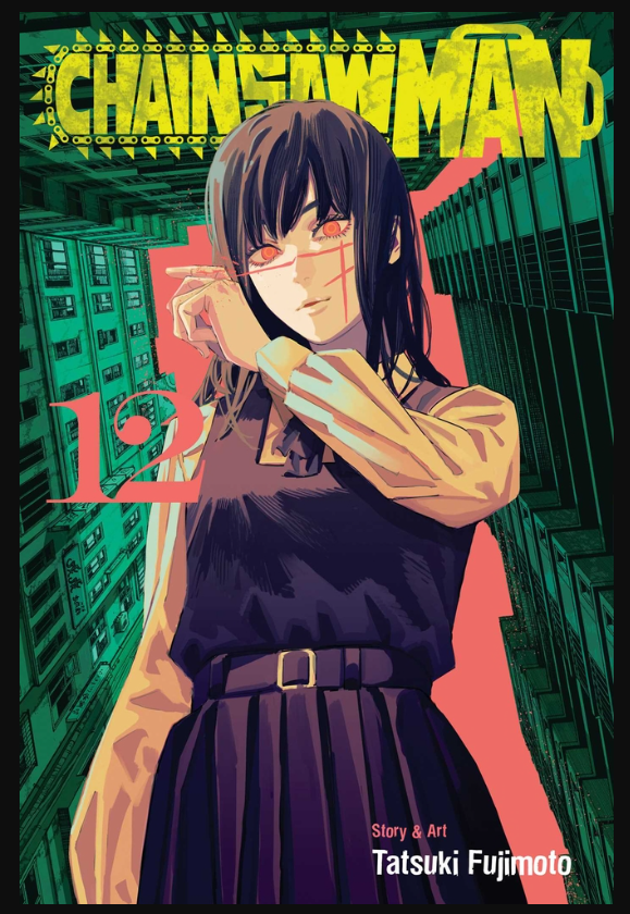 Chain-saw Man Manga Volumes 1-15 cover stickers