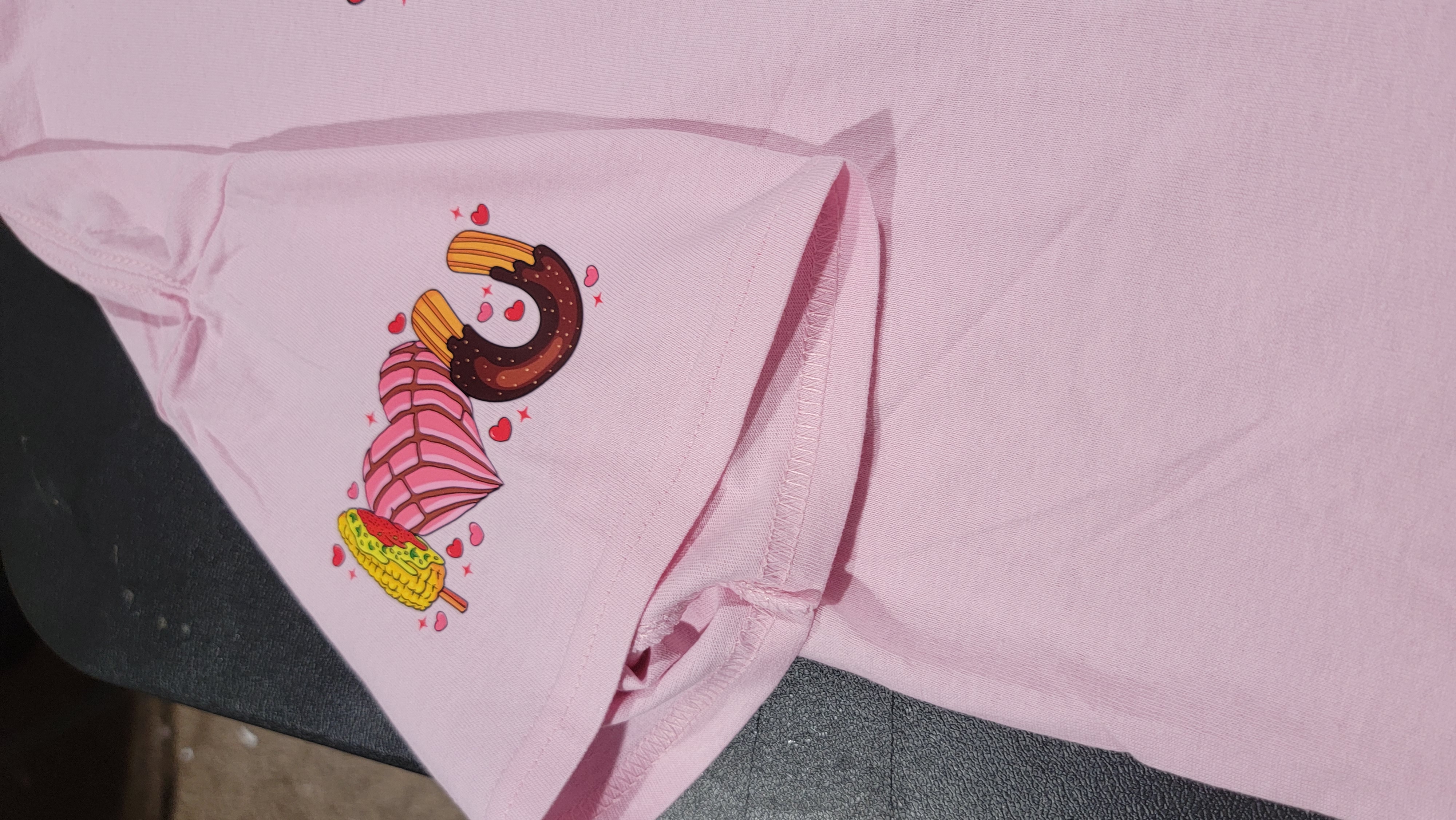 "I love you" elote,concha and churro Sweet Treats T-Shirt