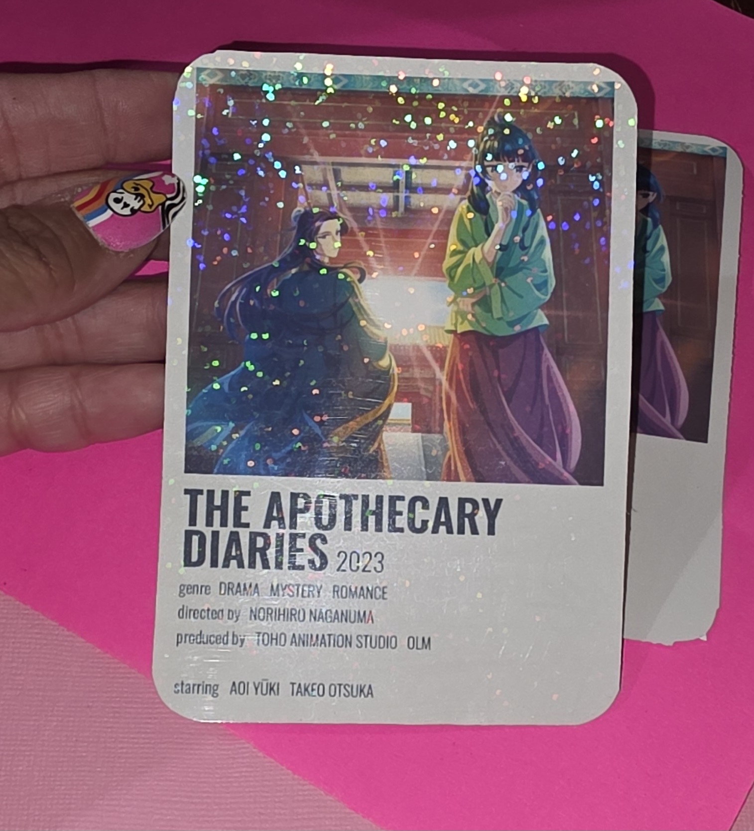 The Apothecary Vinyl laminated sticker