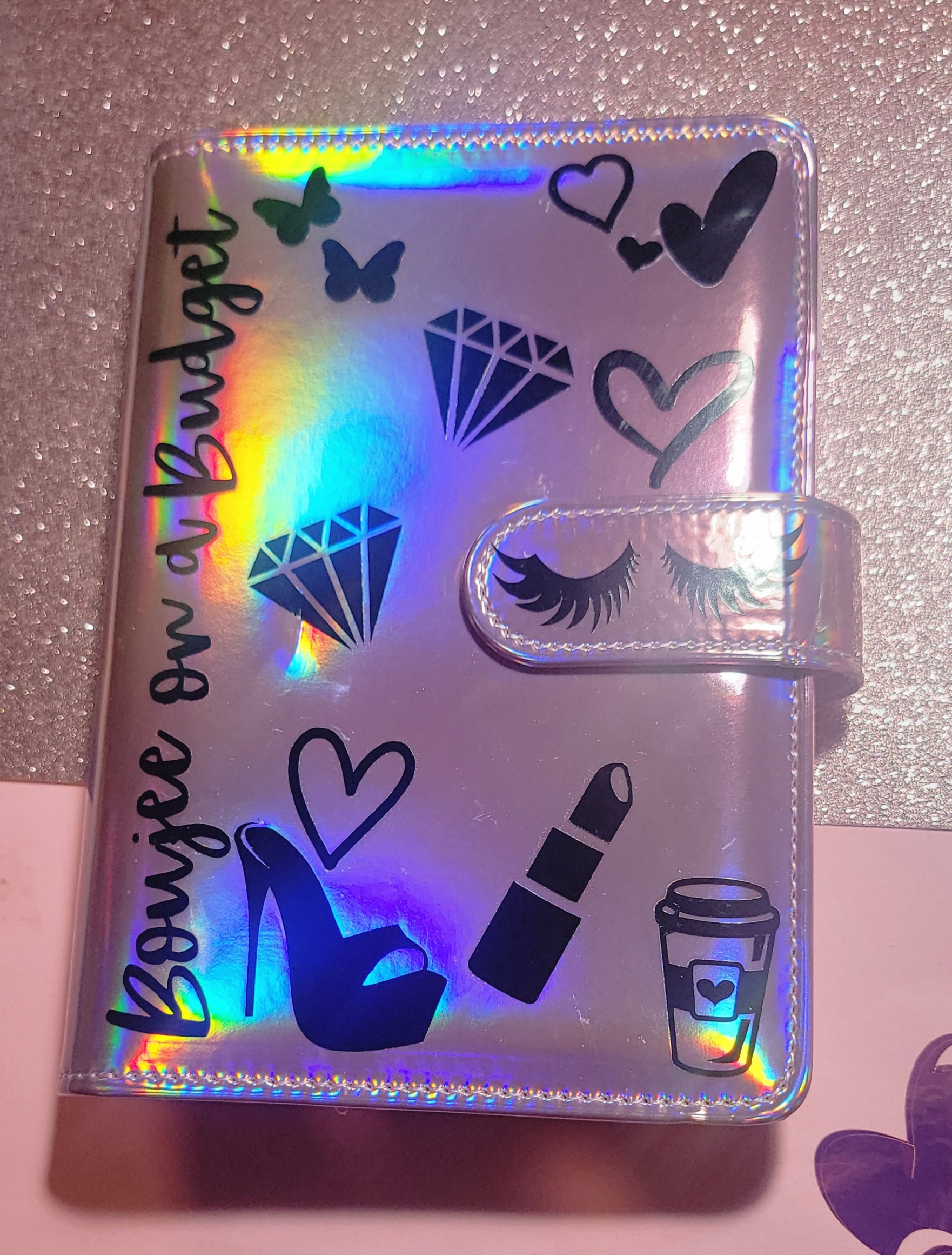Holographic Budget Planner Wallet