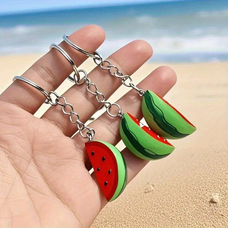 Palestine Watermelon Keychain