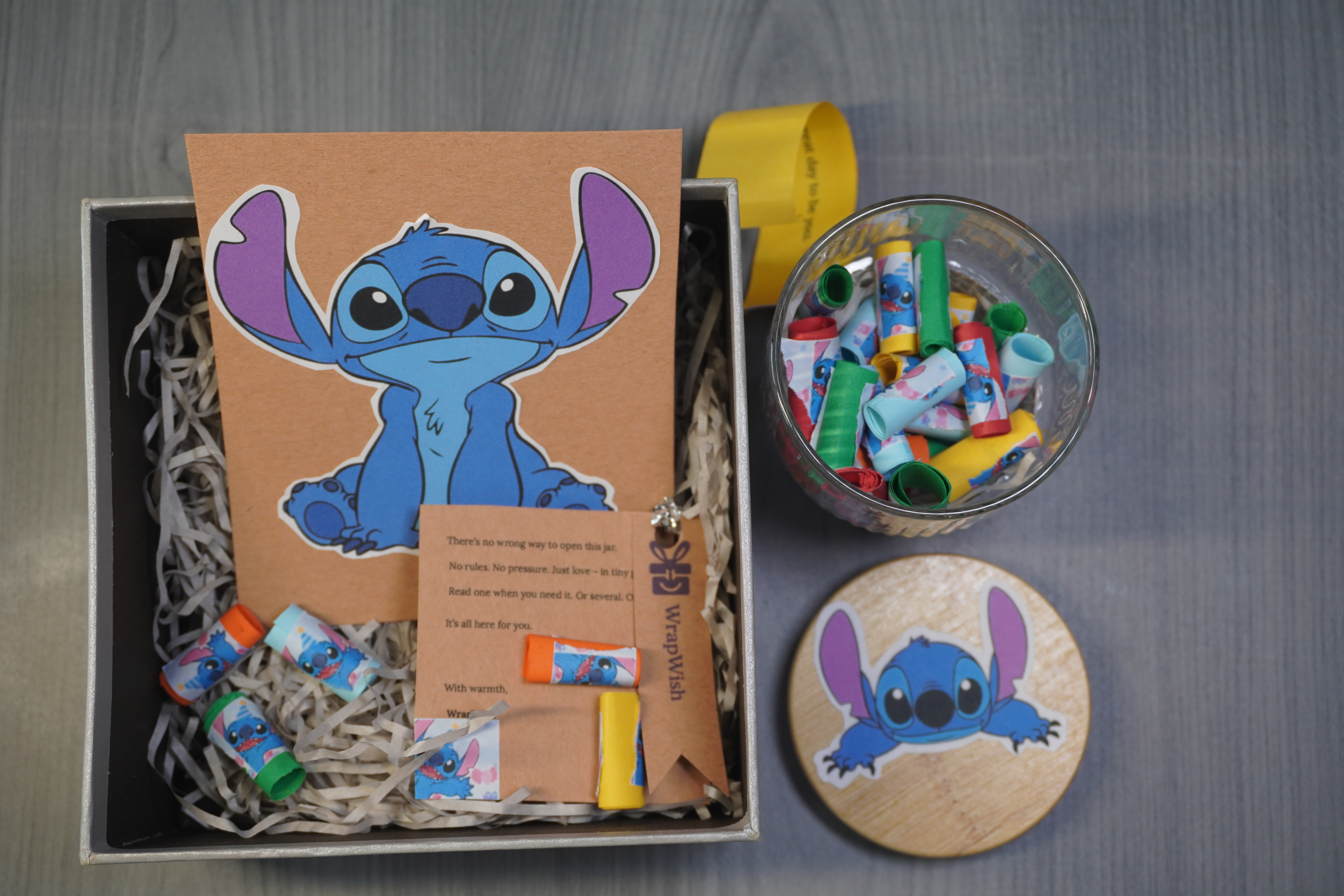 Stitch Mood Jar for Brave Kids 