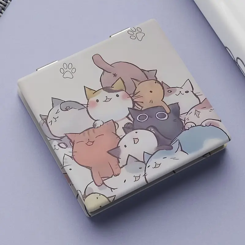 Cute Cats Portable Mirror