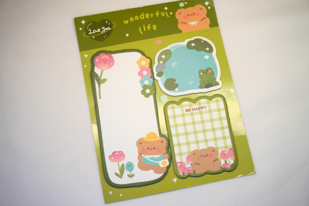 Lovely Bear Sticky Notes