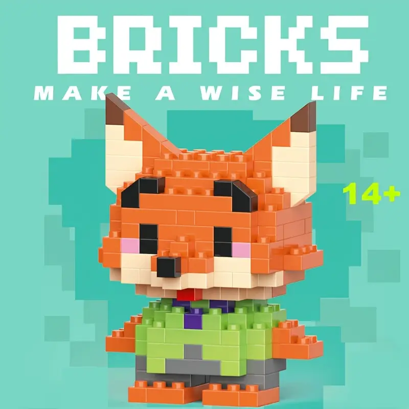 Nick Wilde Building Blocks