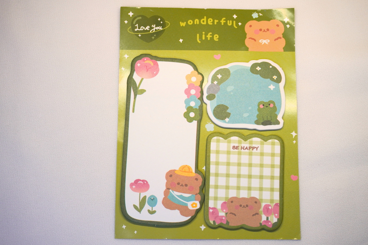 Lovely Bear Sticky Notes