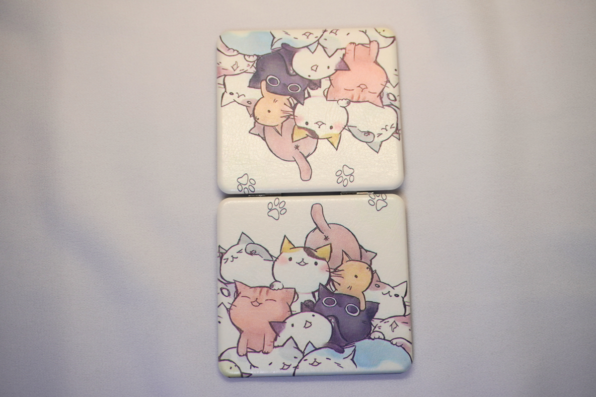 Cute Cats Portable Mirror