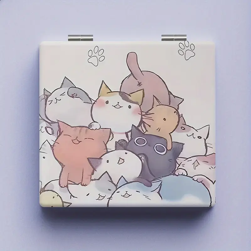 Cute Cats Portable Mirror