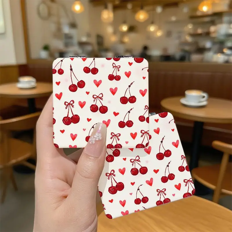 Cherry Portable Mirror