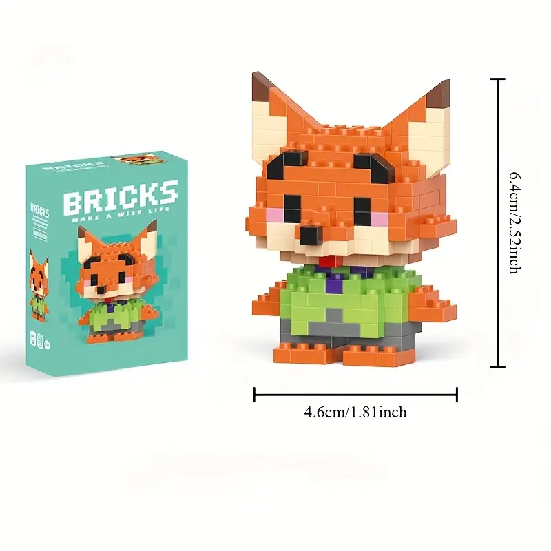 Nick Wilde Building Blocks