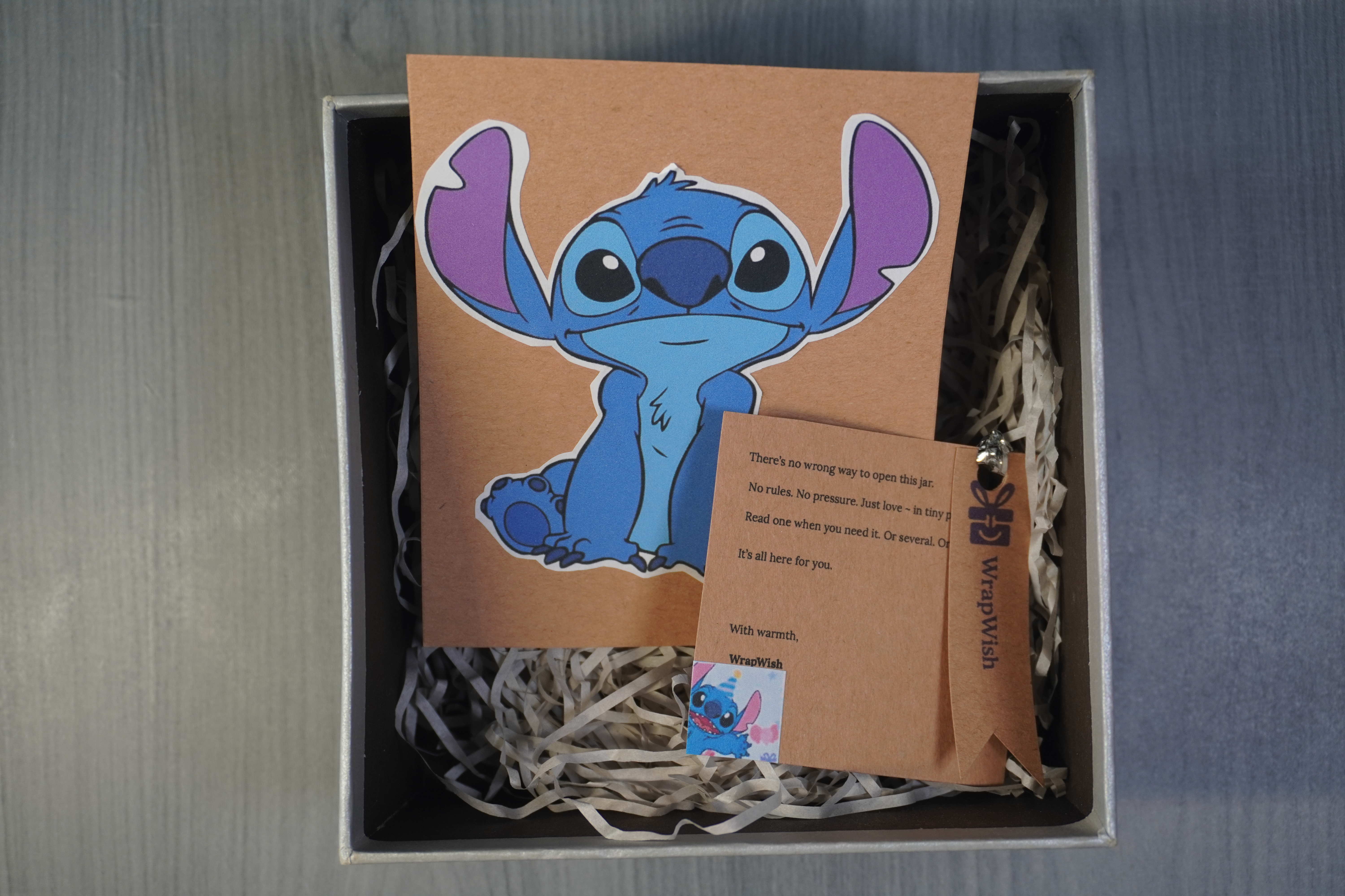 Stitch Mood Jar for Brave Kids 