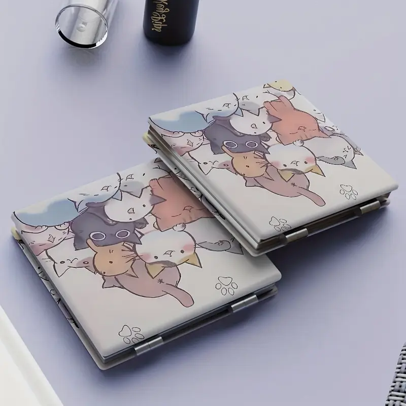 Cute Cats Portable Mirror