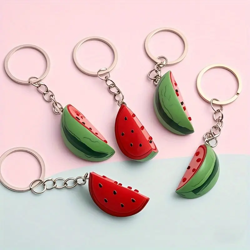 Palestine Watermelon Keychain