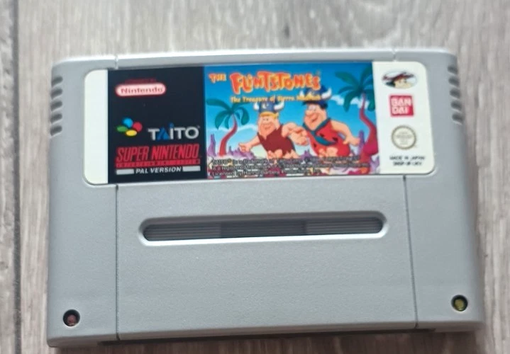 The Flintstones: The Treasure of Sierra Madrock (Super Nintendo PAL Version)
