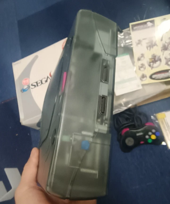 Boxed Sega Saturn Console - LE Derby Stallion Japan Import