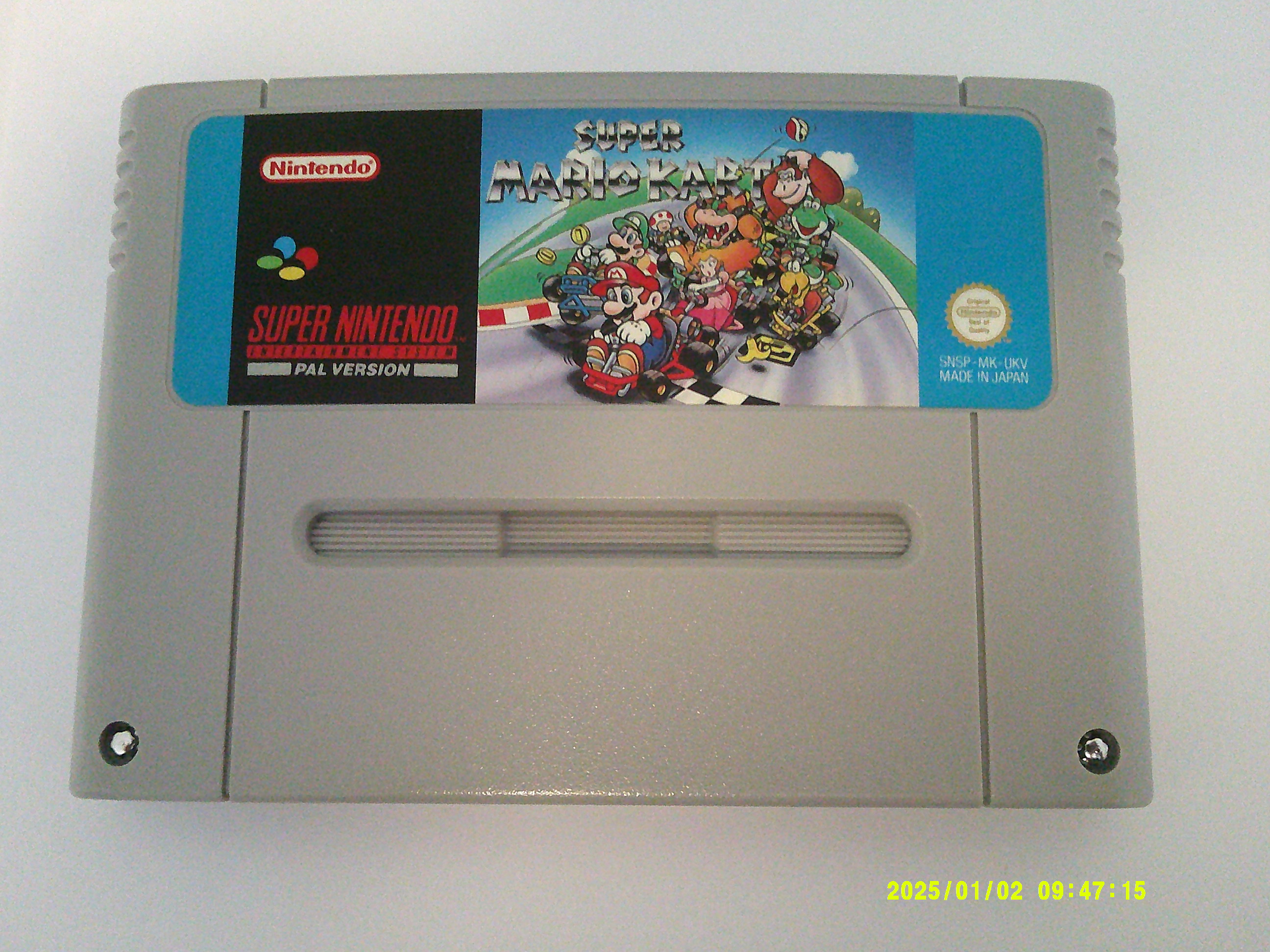Super Mario Kart (PAL Version) for Super Nintendo