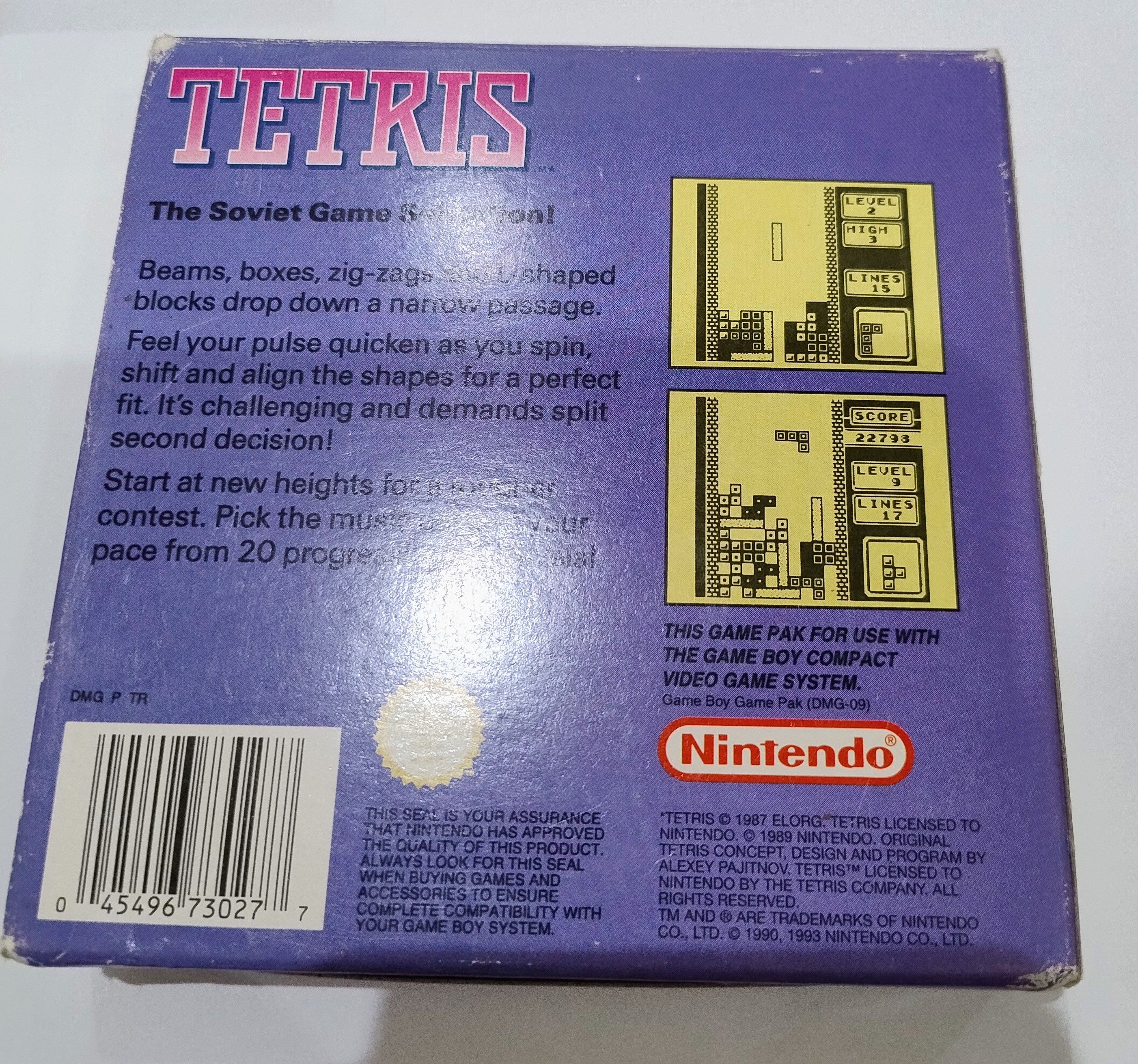 Tetris for Game Boy