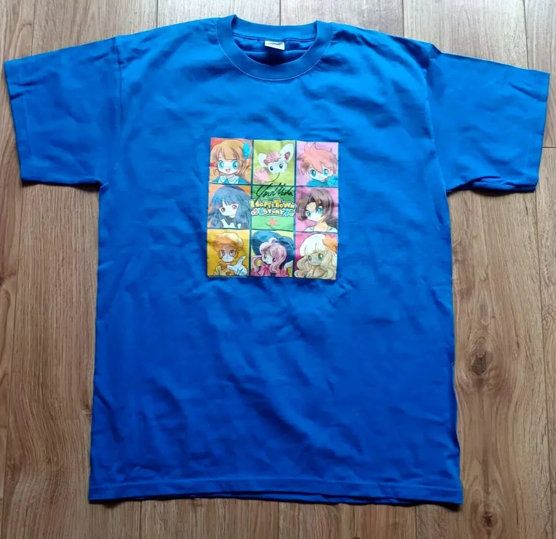 Hometown Story Autographed t-shirt signed Yasuhiro Wada Harvest Moon 2014 Competition Prize
