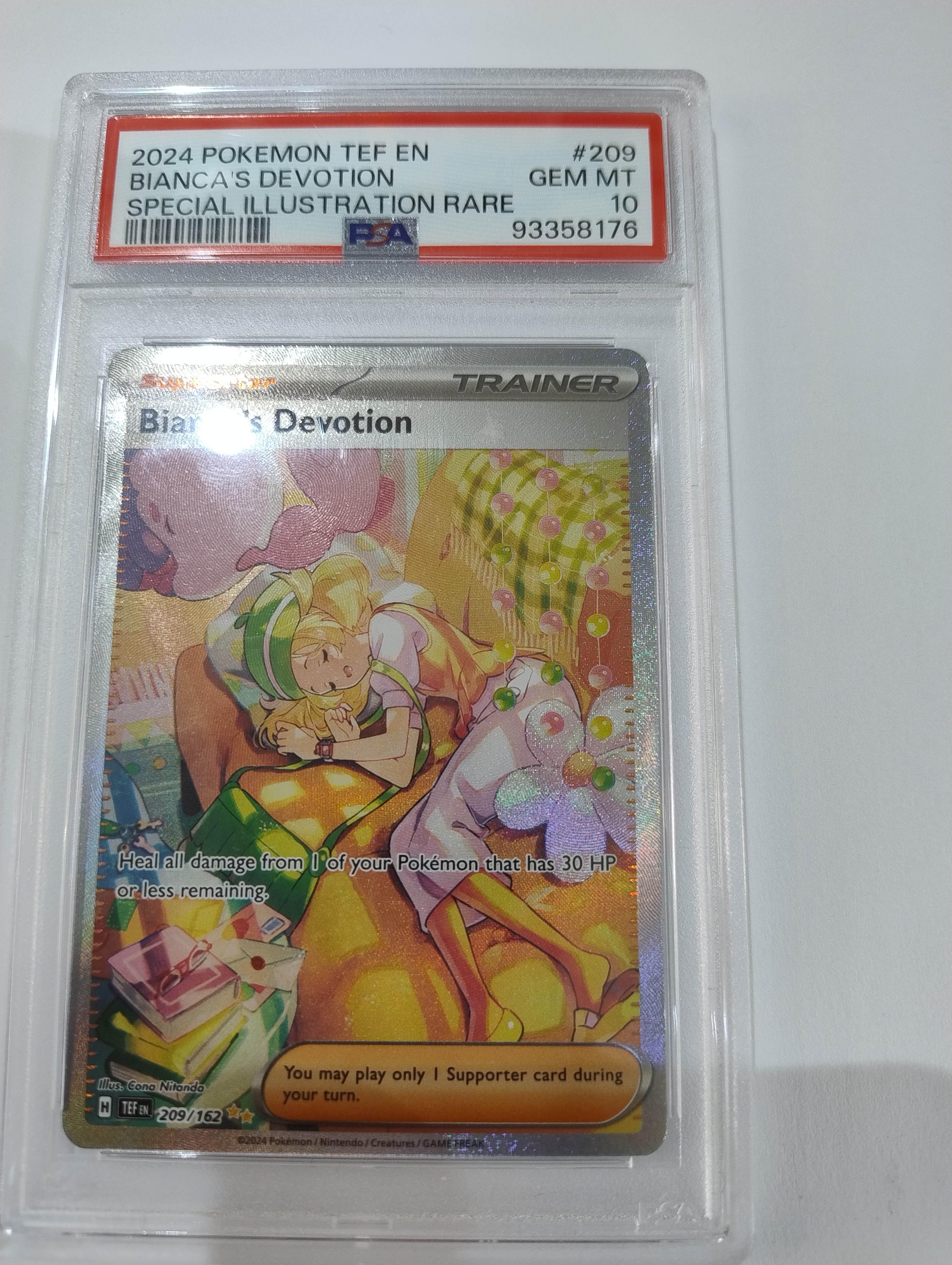 2024 Pokémon TCG Bianca's Devotion Special Illustration Rare #209