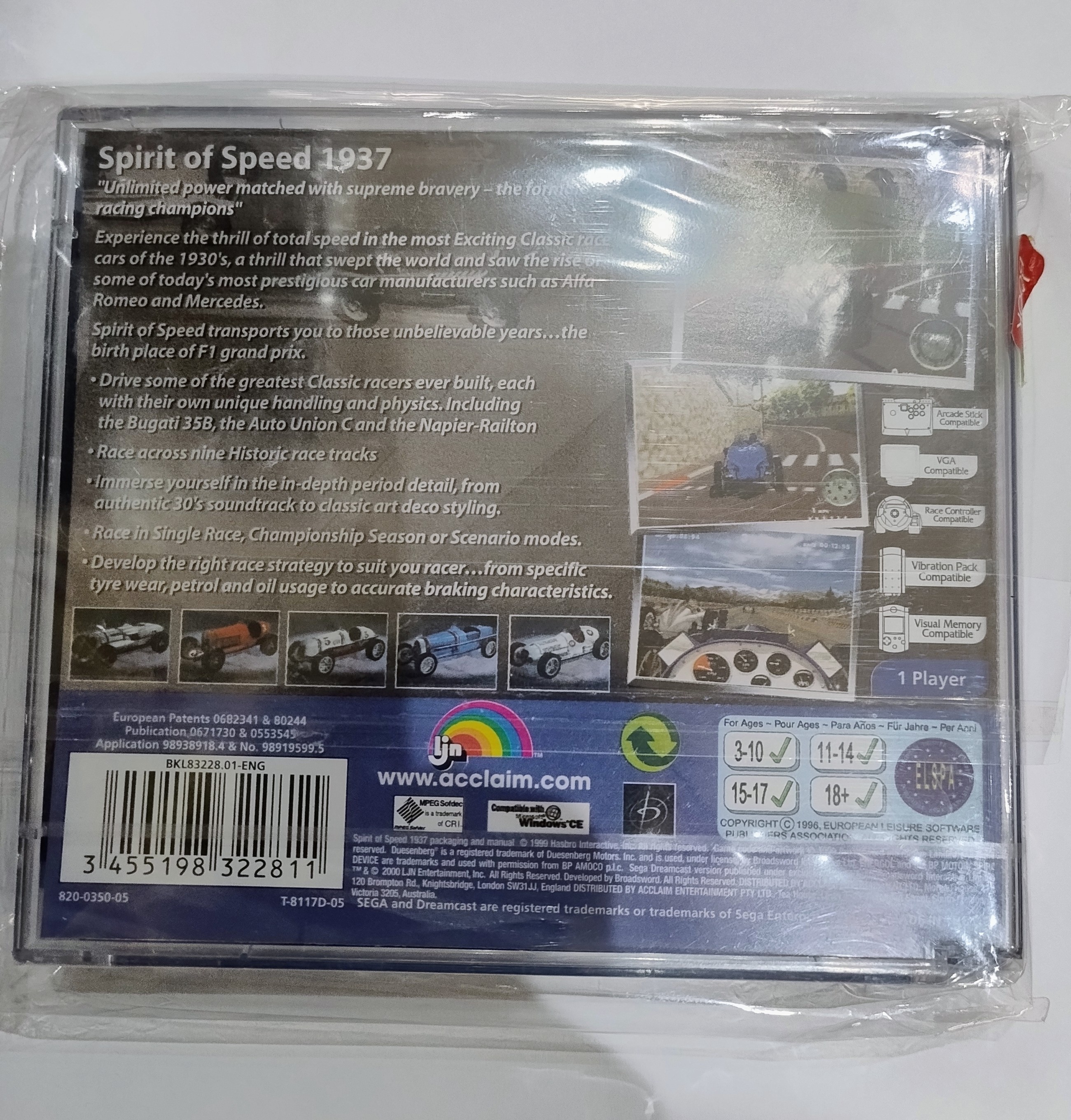 Spirit of Speed 1937 (Dreamcast)