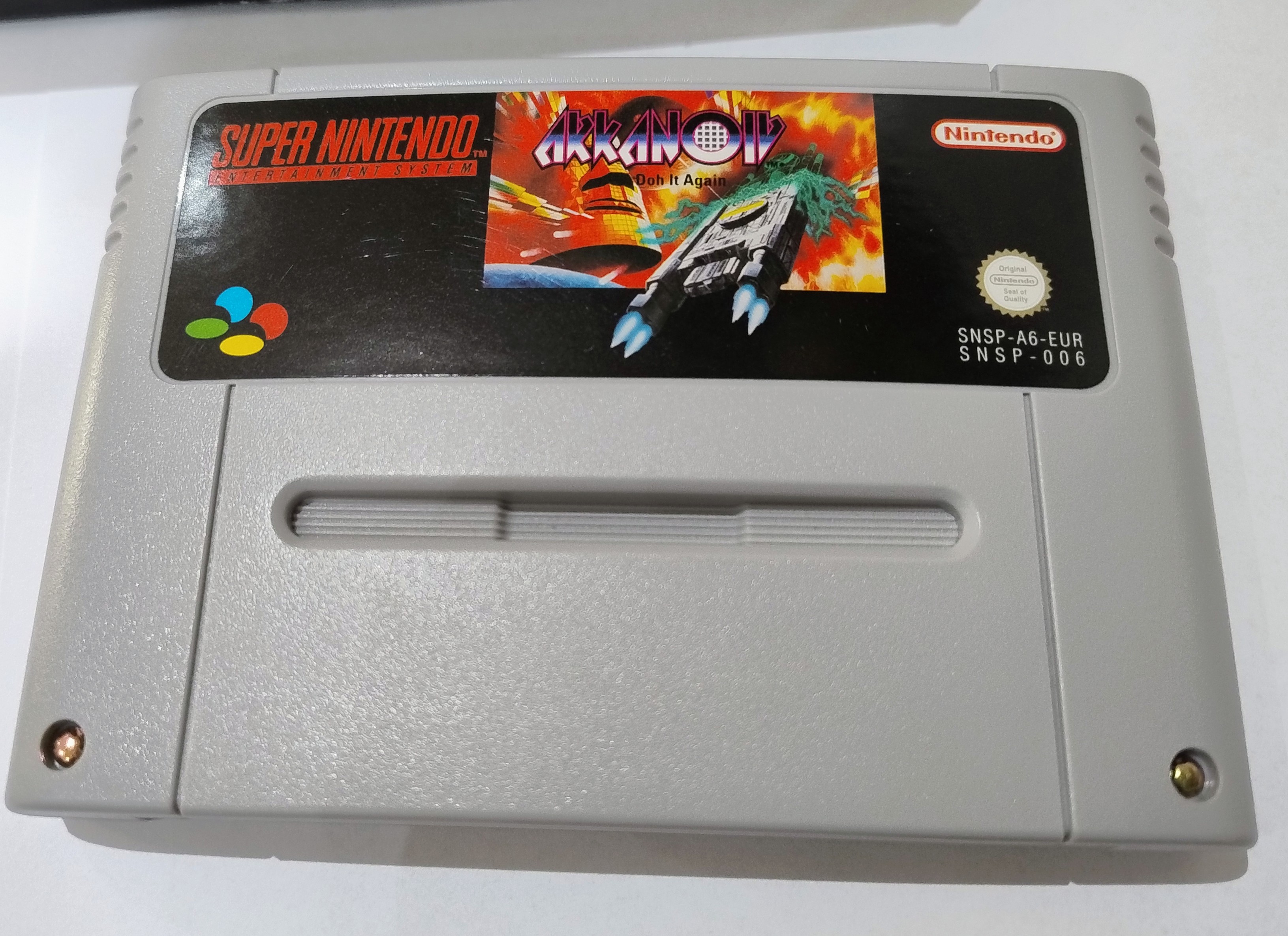 Arkanoid for Super Nintendo