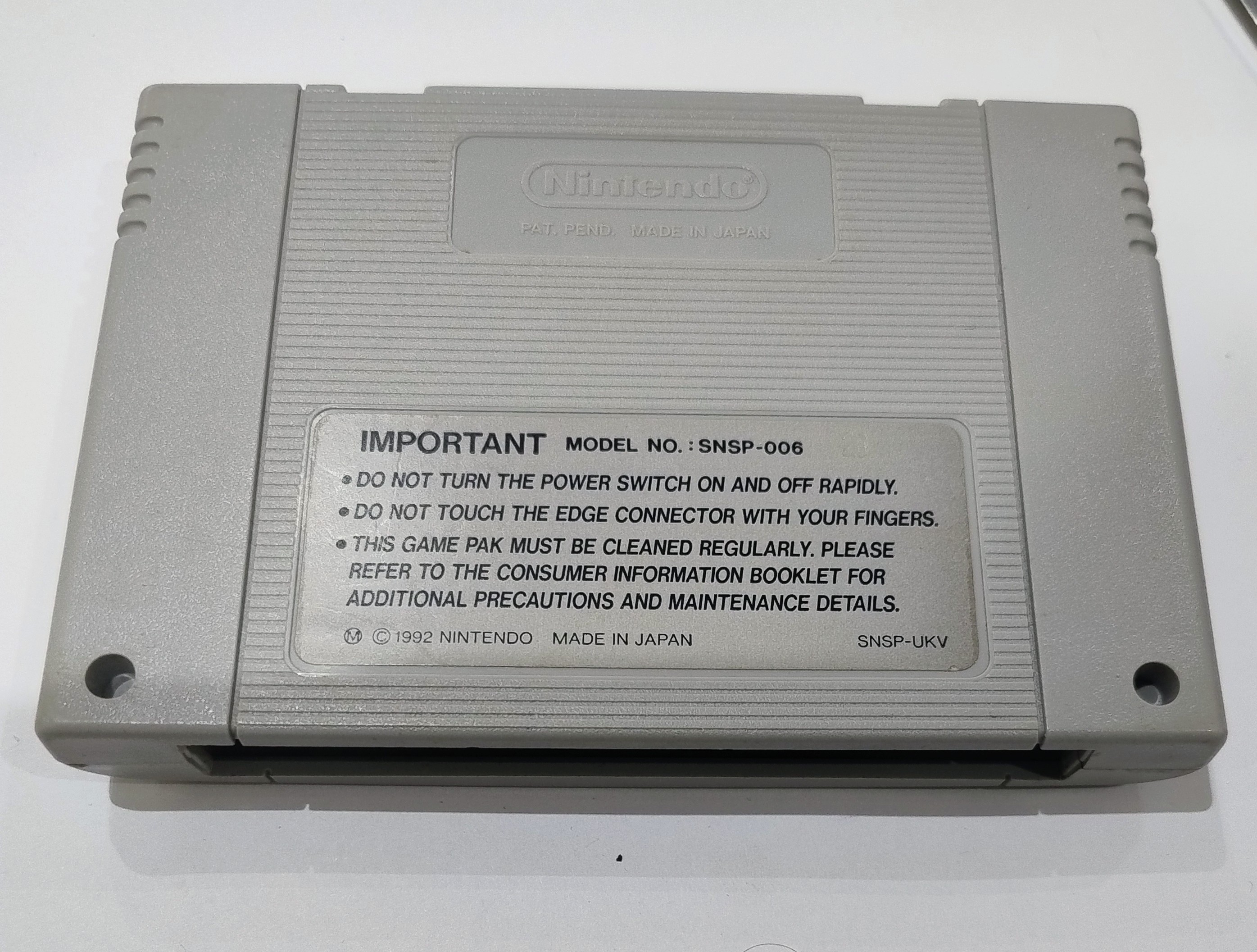 TwinBee Rainbow Bell Adventure Super Nintendo Cartridge