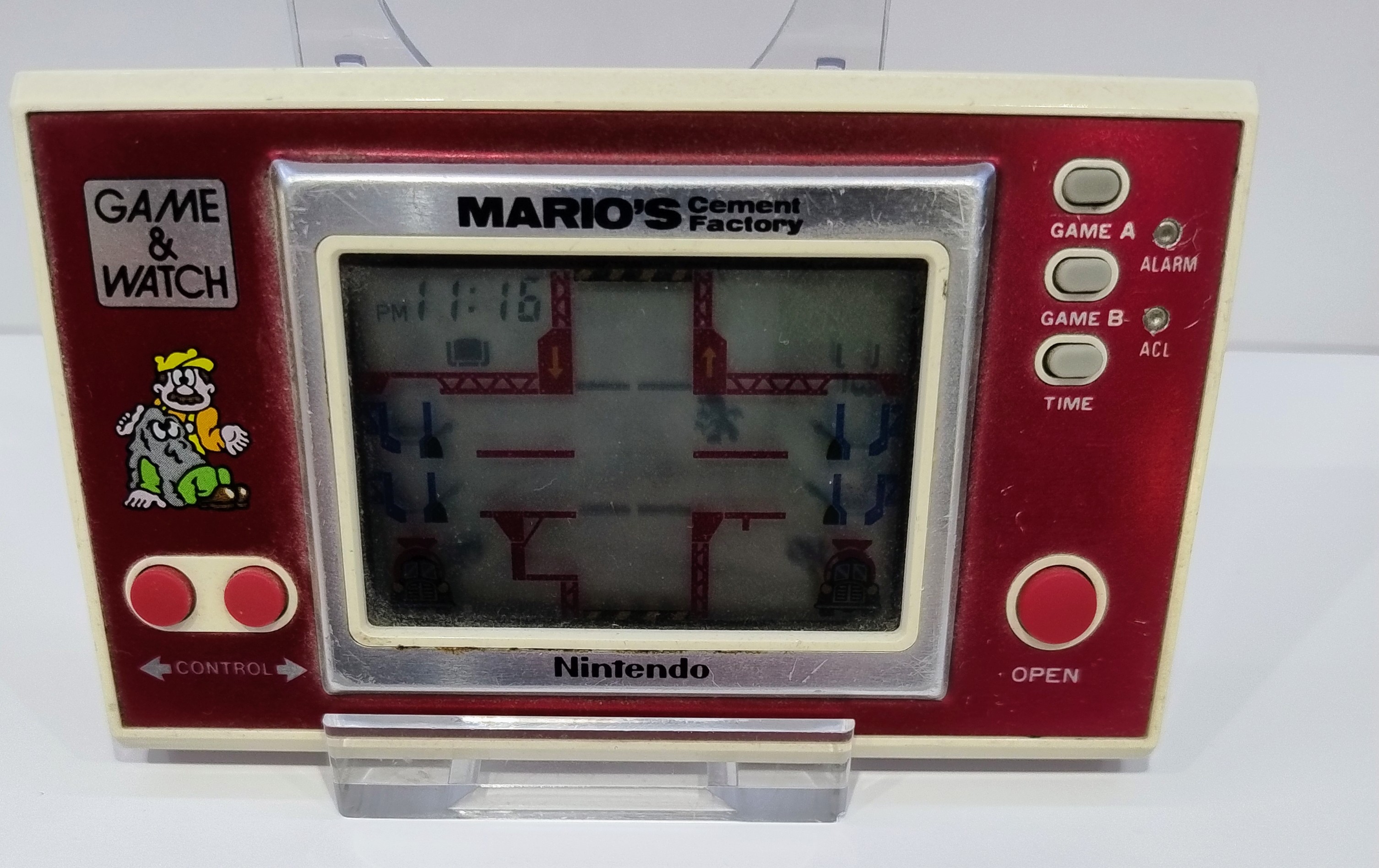 Nintendo Game & Watch: Mario's Cement Factory