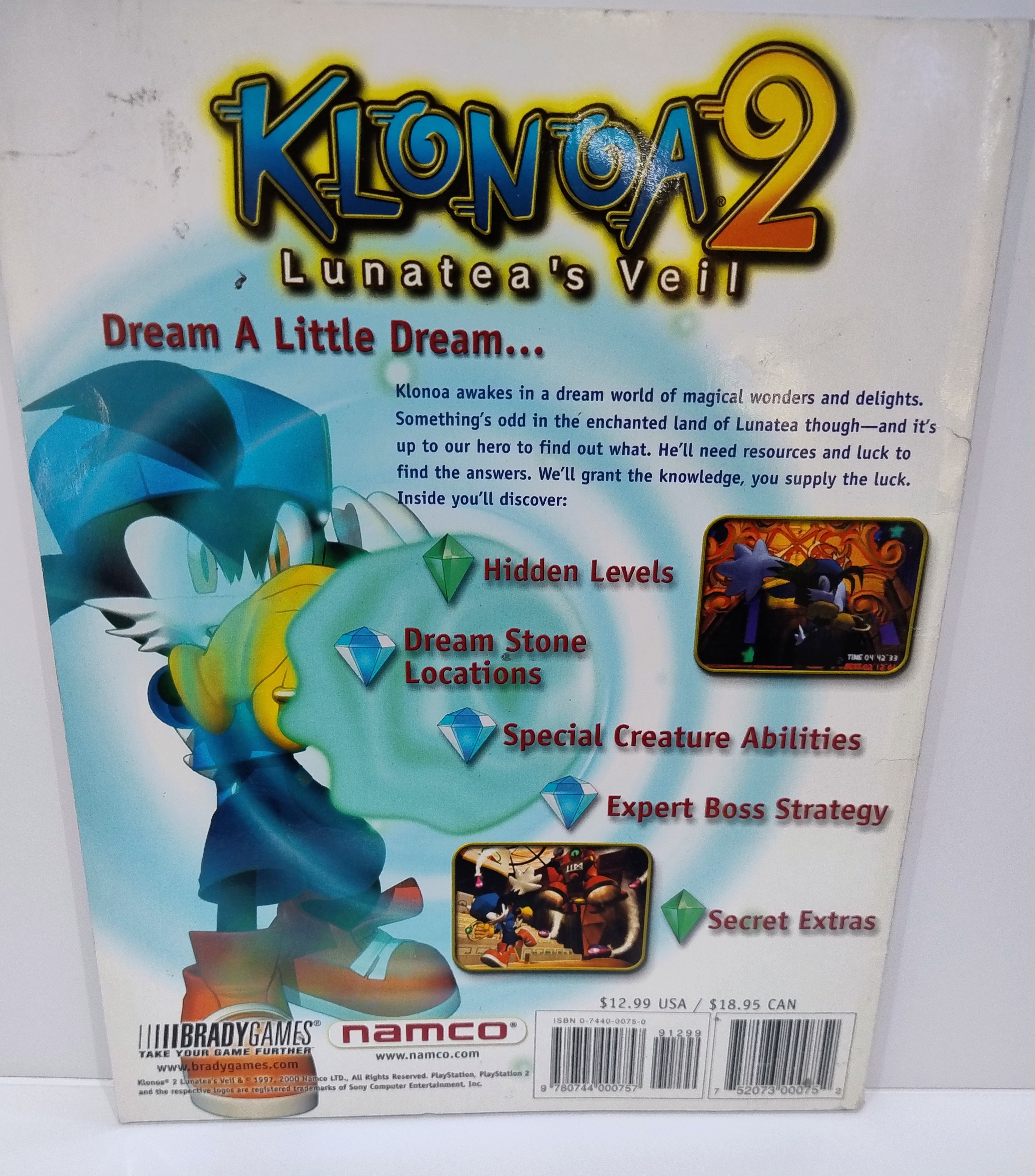 Klonoa 2: Lunatea's Veil Official Strategy Guide