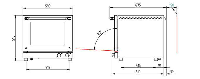 HORNO PANADERIA HP-443