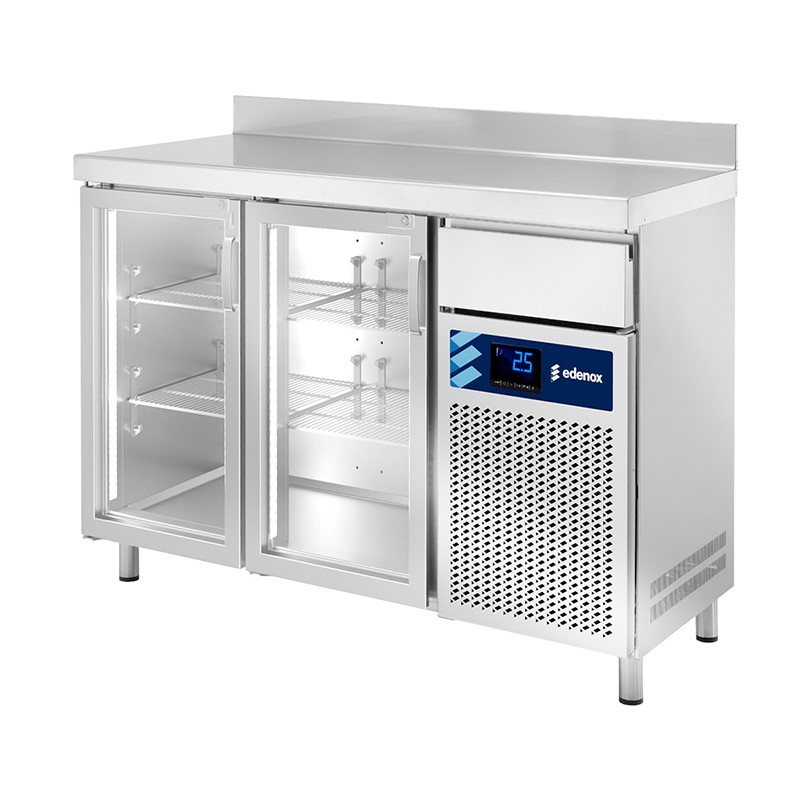 SNACK SERIE 600 REFRIGERADA FRENTE MOSTRADOR CON PUERTA DE CRISTAL FMPS-150 HC PC