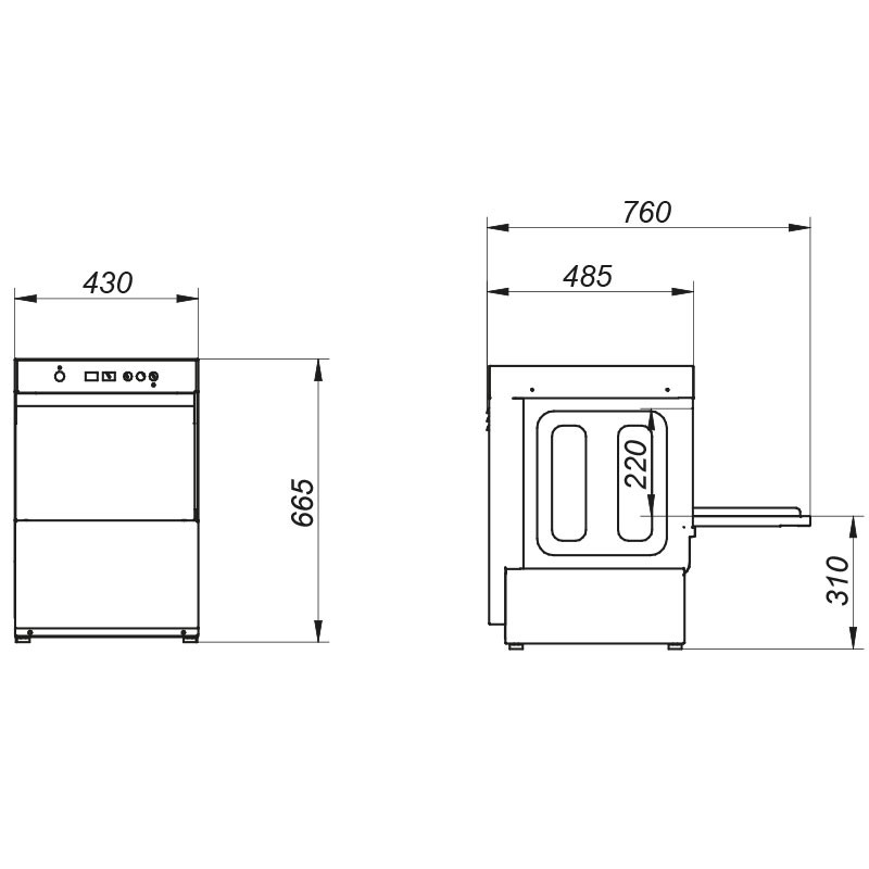 LAVAVASOS (CESTAS 350X350) AV-1200 S1