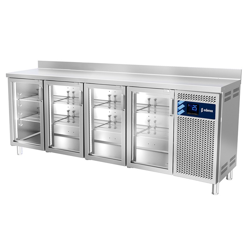 SNACK SERIE 600 REFRIGERADA PUERTA DE CRISTAL MPS-250 HC PC