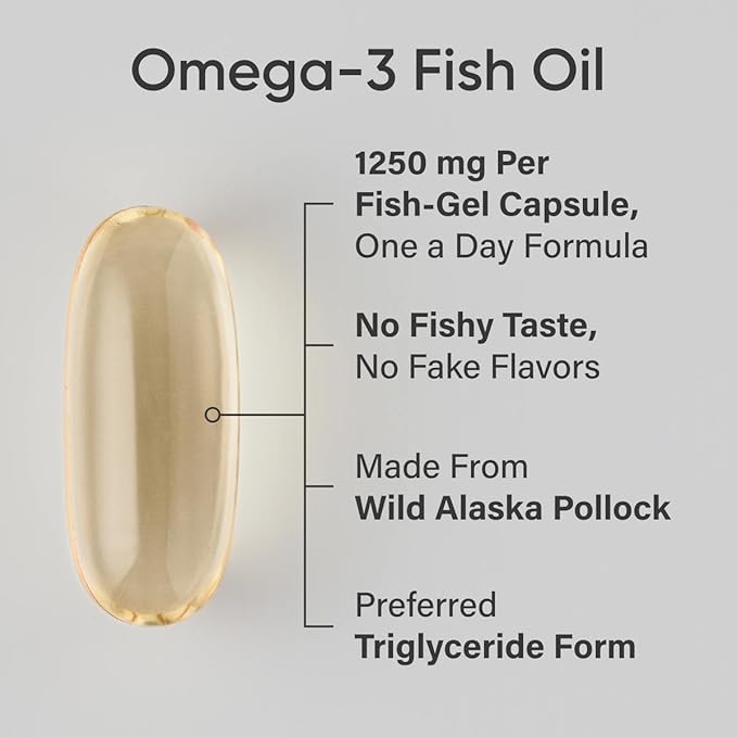 Omega-3 Fish Oil High EPA & DHA 