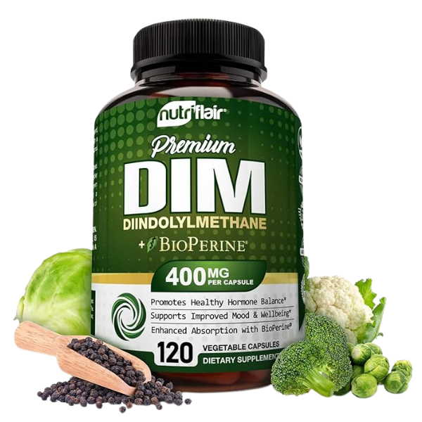 DIM 120 x 400mg Capsules Nutriflair