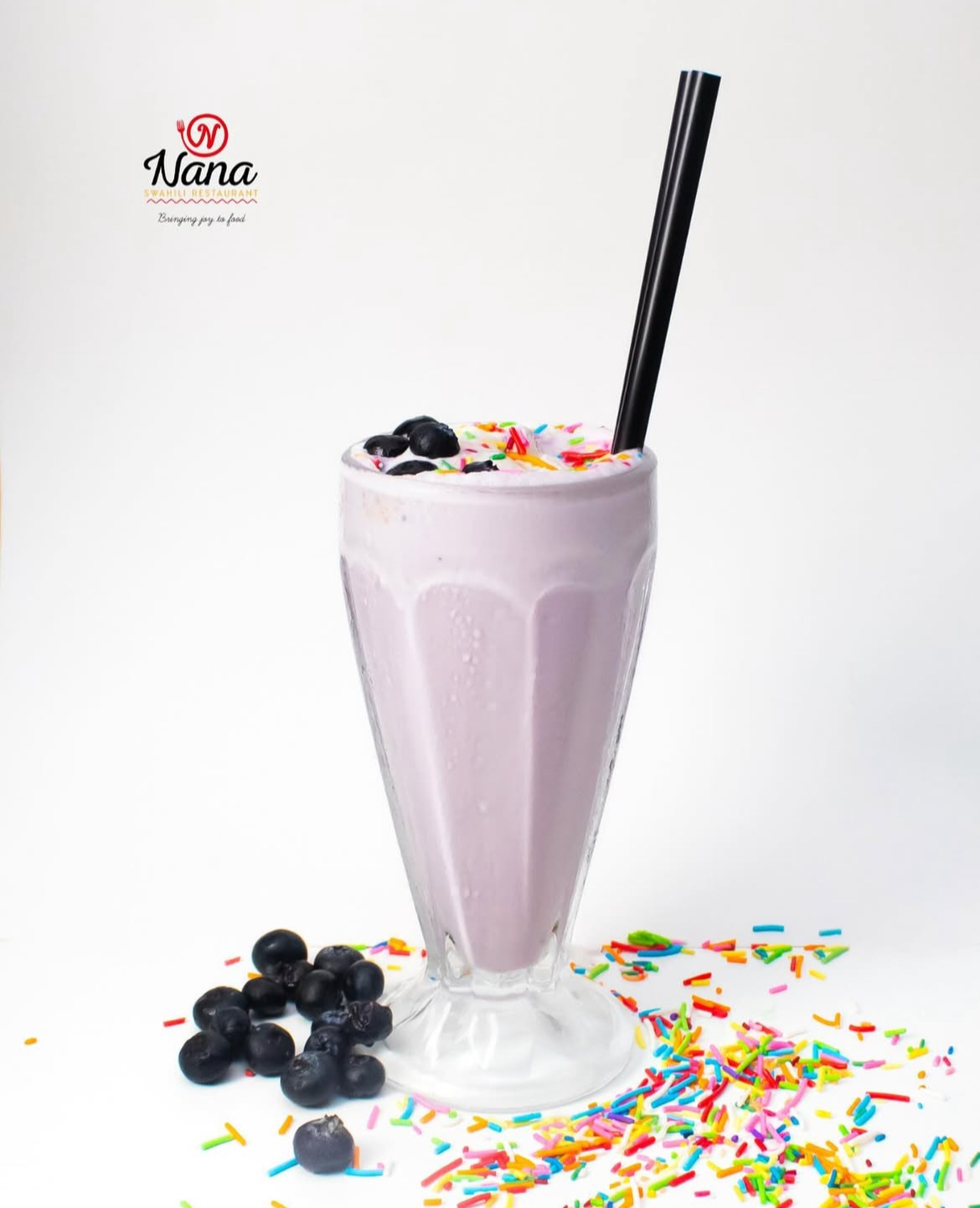 Blueberry Milkshake 