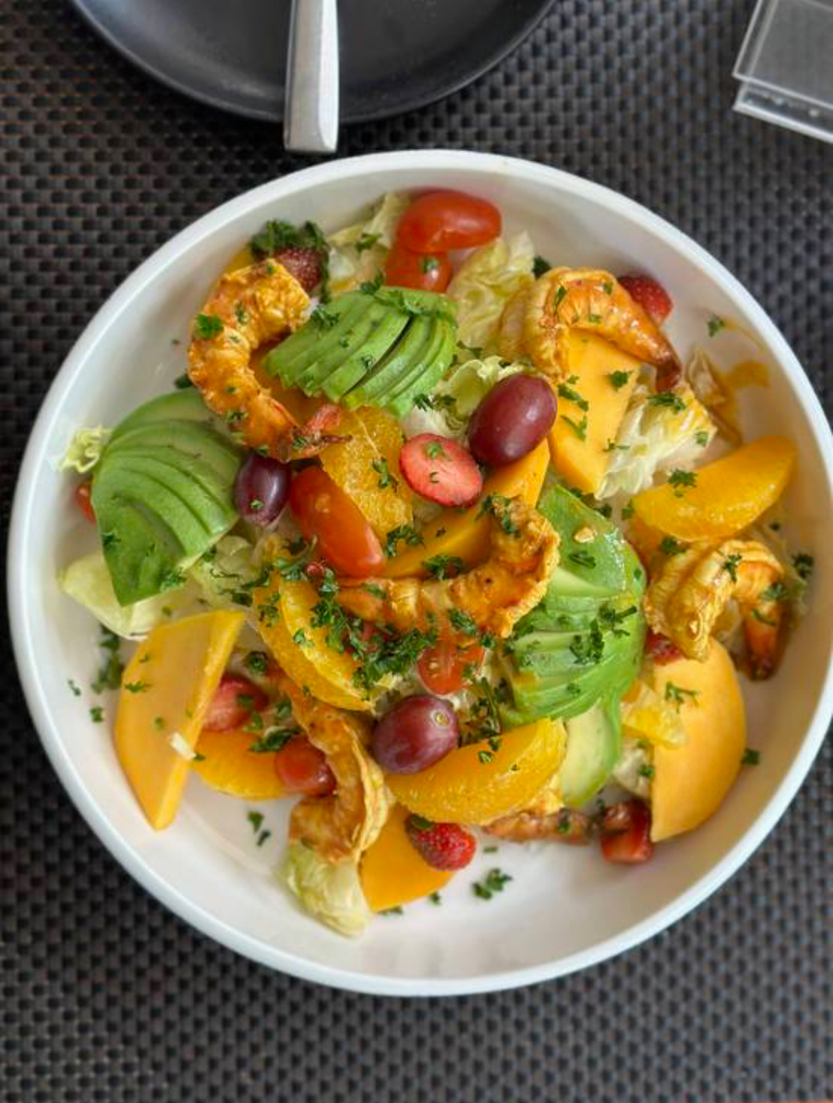 Grilled Prawn Salad