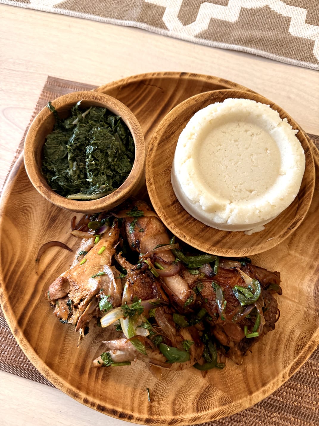 Kienyeji chicken (wet/dry fry)