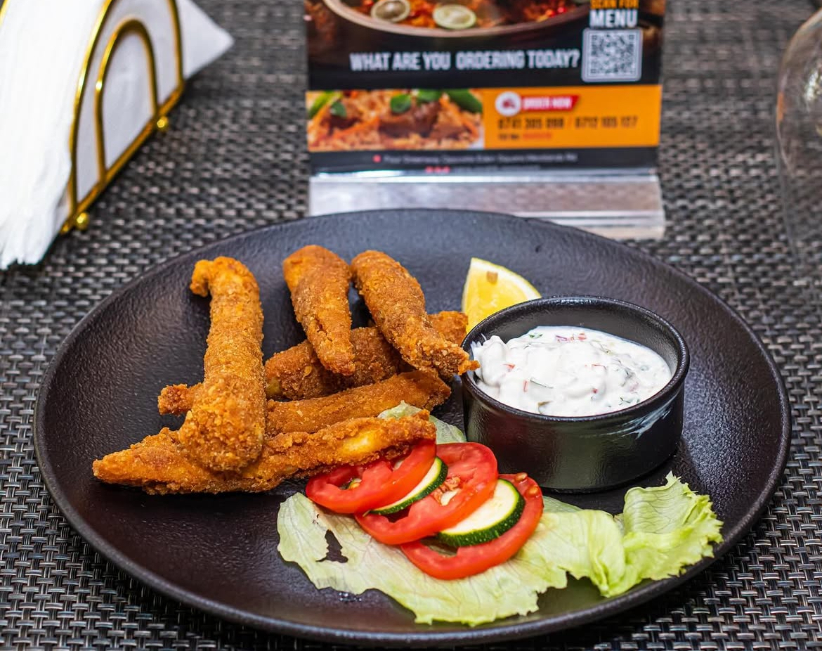 Fish fingers( red snapper)