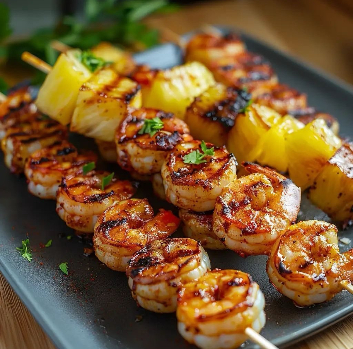 Grilled Prawn Skewer