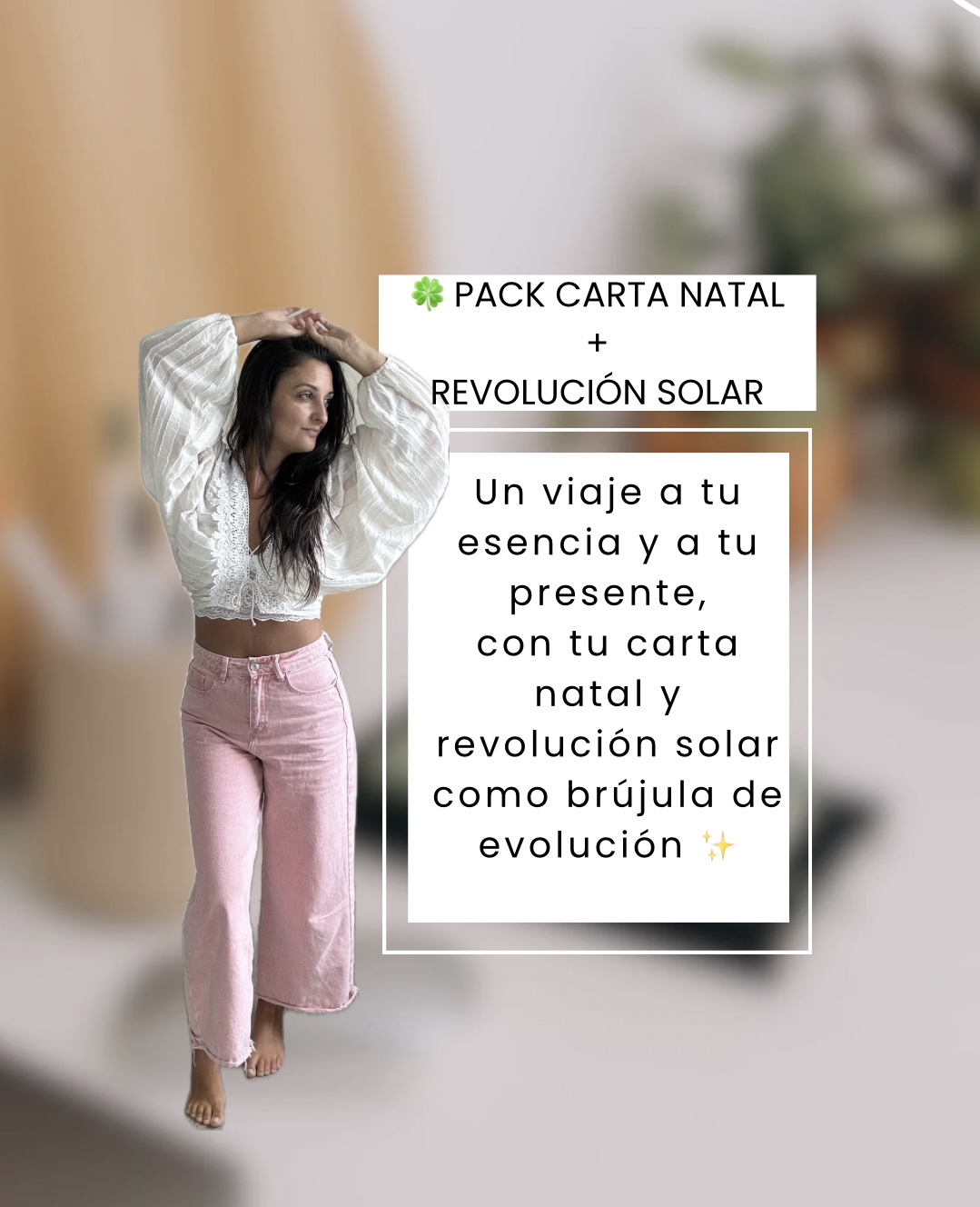 🌟 Pack Astrológico Esencial: Carta Natal + Revolución Solar